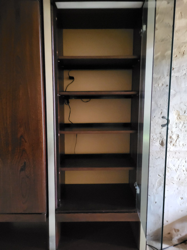 Biblioteca / abitazione. fine anni '70 Roche Bobois Attrib. Michel Ducaroy.