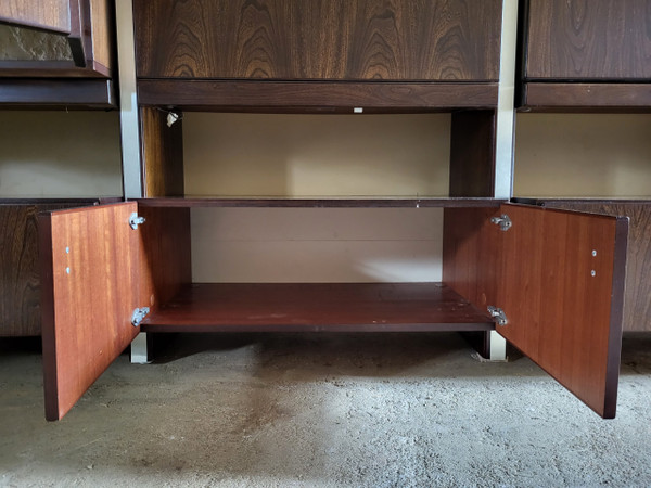 Biblioteca / abitazione. fine anni '70 Roche Bobois Attrib. Michel Ducaroy.