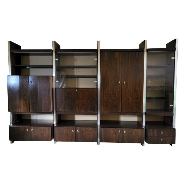 Biblioteca / abitazione. fine anni '70 Roche Bobois Attrib. Michel Ducaroy.