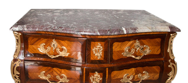 Commode D’époque Louis XV Estampillée L. Boudin 
