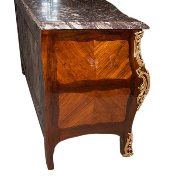 Commode D’époque Louis XV Estampillée L. Boudin 