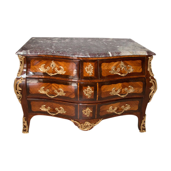 Commode D’époque Louis XV Estampillée L. Boudin 