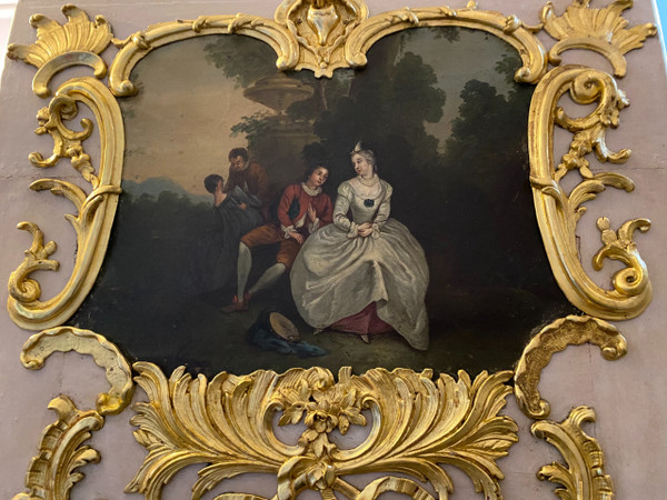 Large Louis XV overmantel