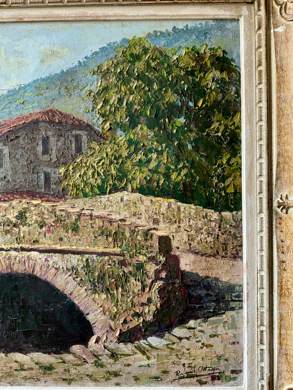 Table view of Village in the Basque Country