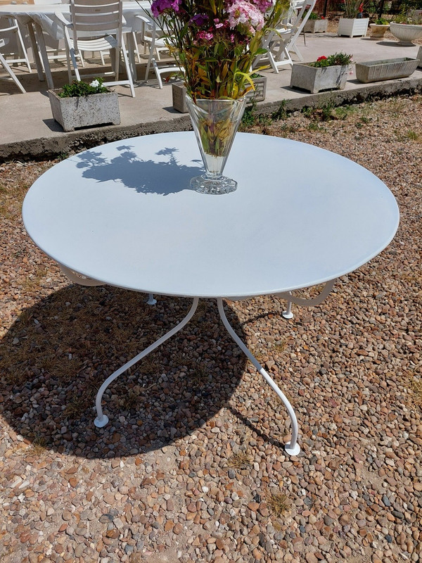 Table de jardin ou géridon début 20 ème 
