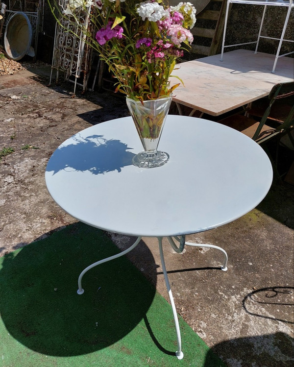 Table de jardin ou géridon début 20 ème 