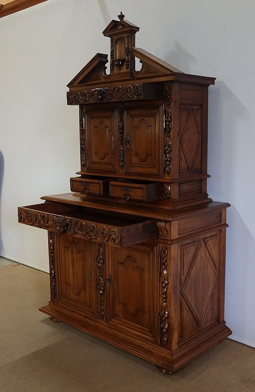 Buffet deux corps diminutif, Renaissance – XVIIe