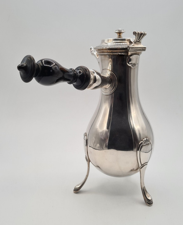Grande Verseuse Tripode, Paris 1er Coq, 1798-1809.