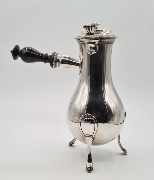 Grande Verseuse Tripode, Paris 1er Coq, 1798-1809.