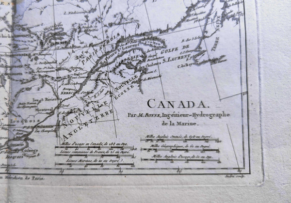 Canada Map - Rigobert Bonne
