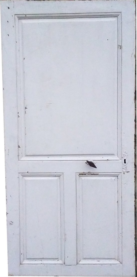 Porte Ancienne De Communication En Chêne d'époque XVIIIème Boiserie Portes