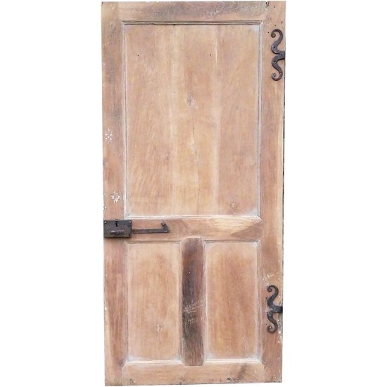 Porte Ancienne De Communication En Chêne d'époque XVIIIème Boiserie Portes