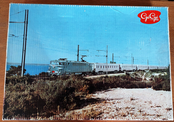 GéGé coffret train électrique L'aquilon  HO SNCF vintage