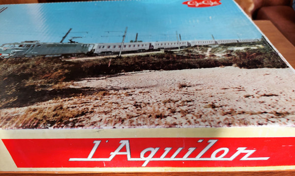 GéGé coffret train électrique L'aquilon  HO SNCF vintage