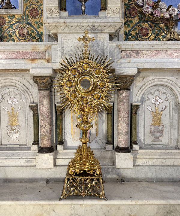 Ostensorio monumentale - Orafi Jamain e Chevron - XIX secolo