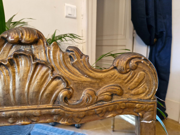 Miroir en bois Doré 
