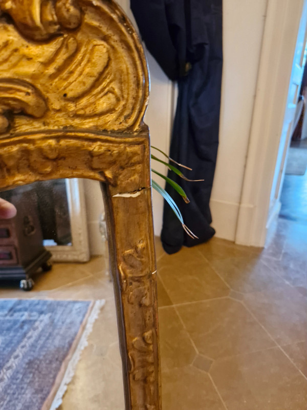 Miroir en bois Doré 