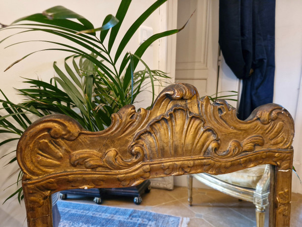Miroir en bois Doré 