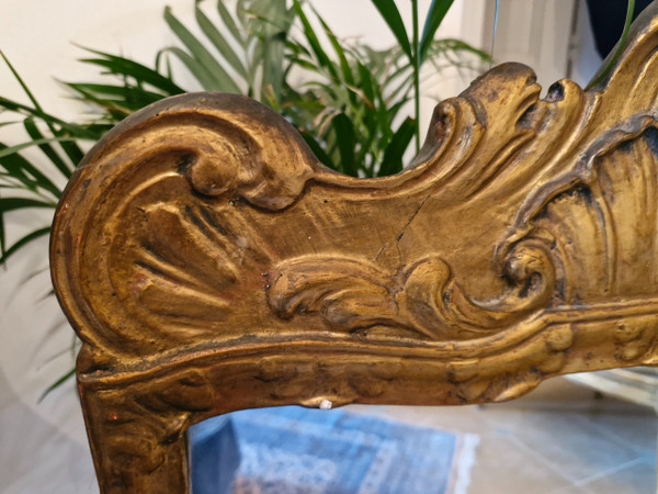 Miroir en bois Doré 