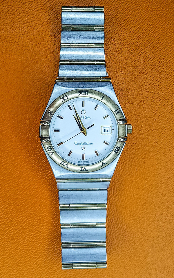 OMEGA, Constellation Gold & Stahl, 28 mm