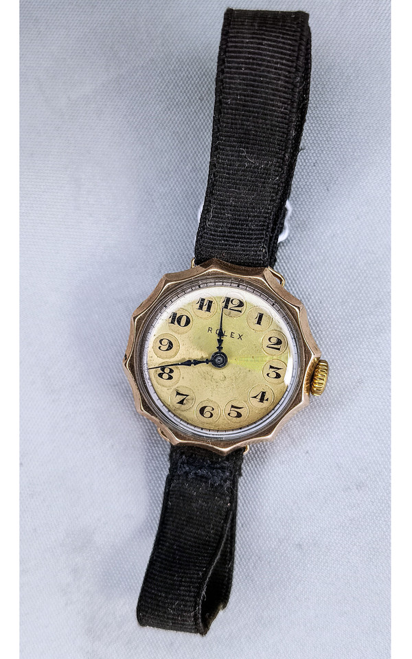ROLEX FEMME ART DÉCO OR, Jahr 1930