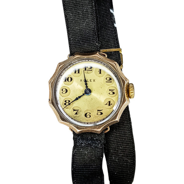 ROLEX FEMME ART DÉCO OR, Jahr 1930