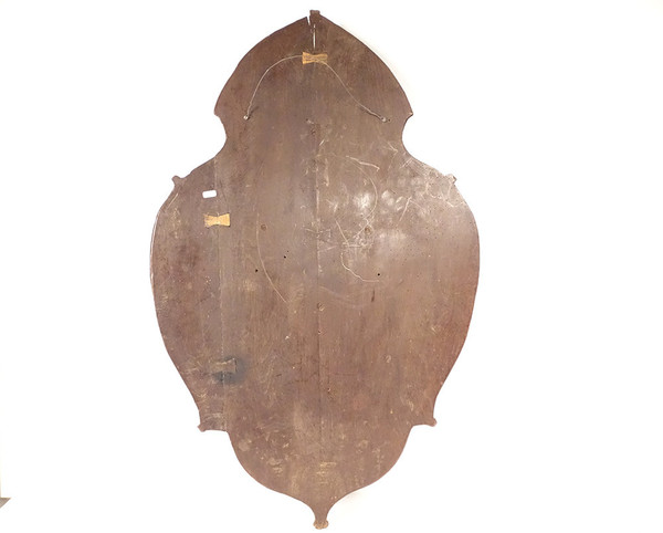 Trofeo di caccia della Foresta Nera Scultura in legno intagliato Pernice di camoscio XIX secolo