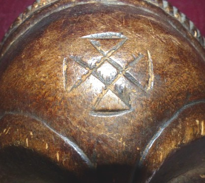 Afrikanische Kongo-Maske, Anfang des 20. Jahrhunderts