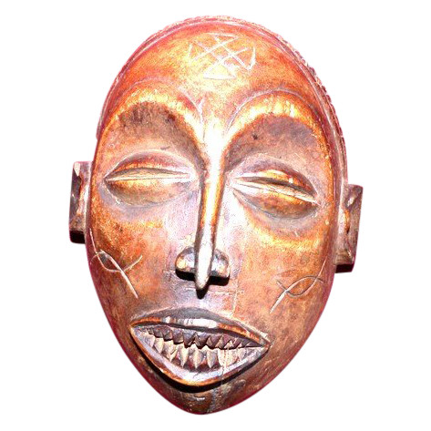 Afrikanische Kongo-Maske, Anfang des 20. Jahrhunderts