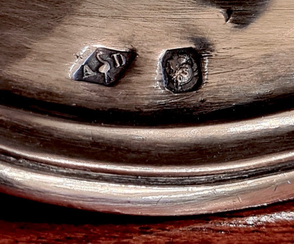 Saucière en argent massif, fin XIXe / début XXe siècle