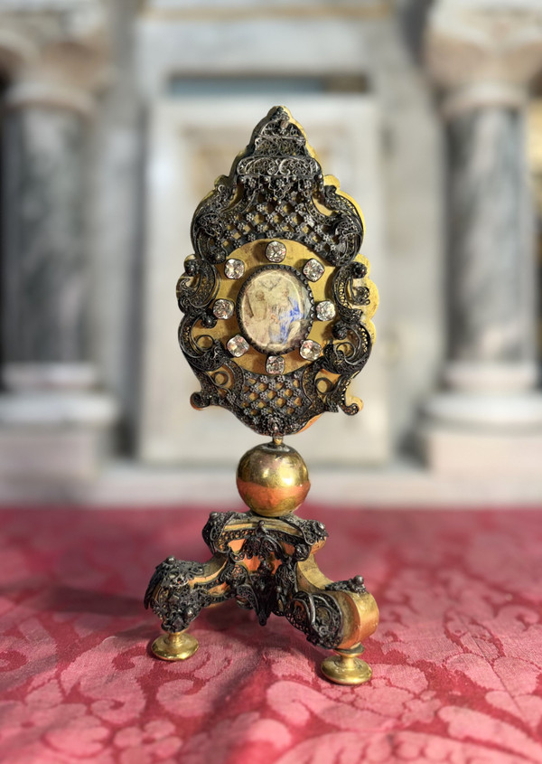 Monstrance  à La Gloire De La Sainte Trinité – XVIIe