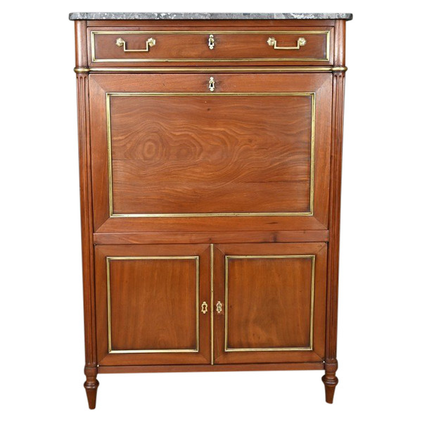 Mahogany Secretary, Louis XVI period – Late 18th century