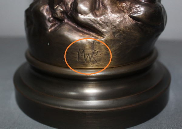 Bronzo "Allegoria della Patria" - XIX secolo