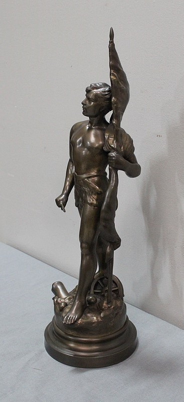 Bronzo "Allegoria della Patria" - XIX secolo