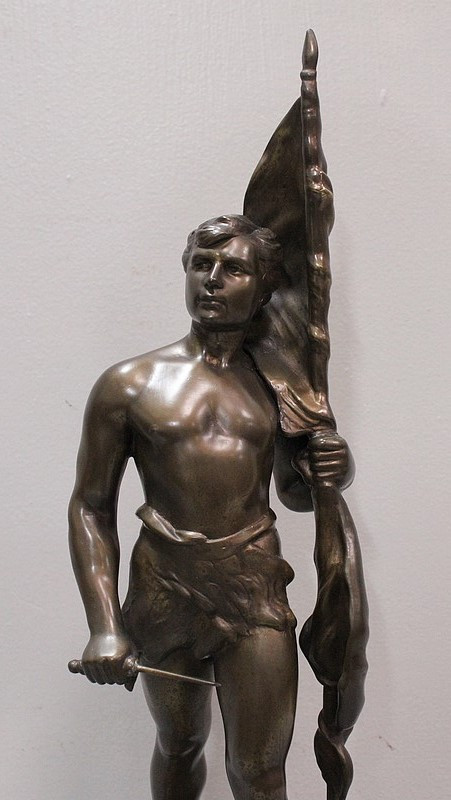 Bronzo "Allegoria della Patria" - XIX secolo
