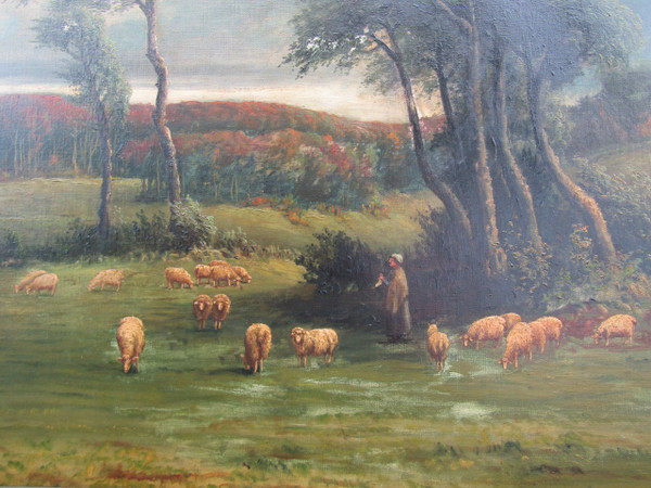 Tableau moutons