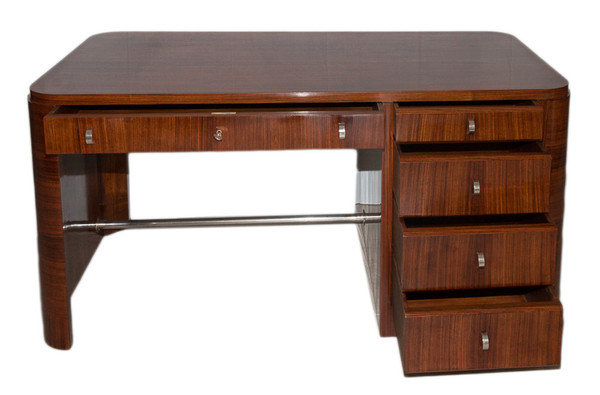 Bureau En Palissandre époque Art Déco Circa 1930