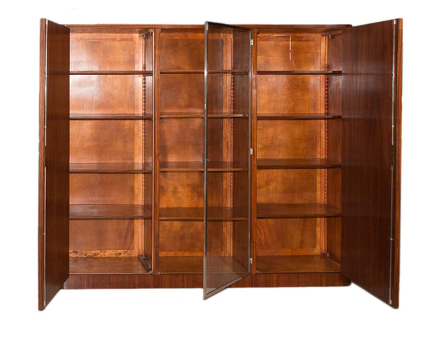  Libreria in palissandro Periodo Art Déco 1930 circa