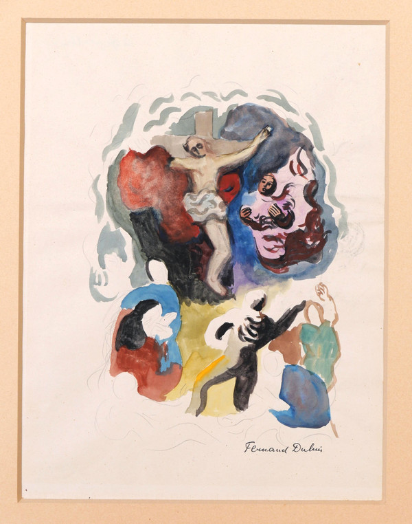 Fernand DUBUIS, La Crocifissione