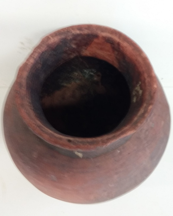 Vase Pot africain antique en terre cuite DJENNÉ  Mali début XXème