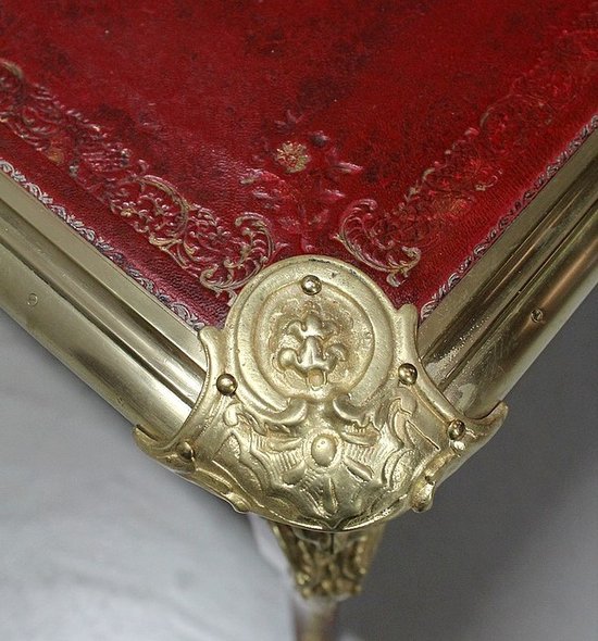 Bureau d’Apparat en Placage de Bois de Rose, style Louis XV - XIXe