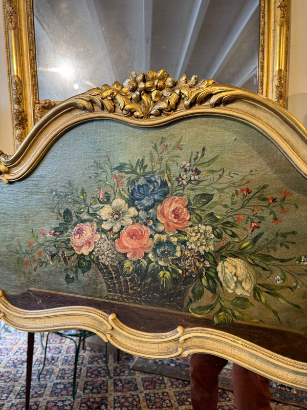 Trumeau With Flower Painting