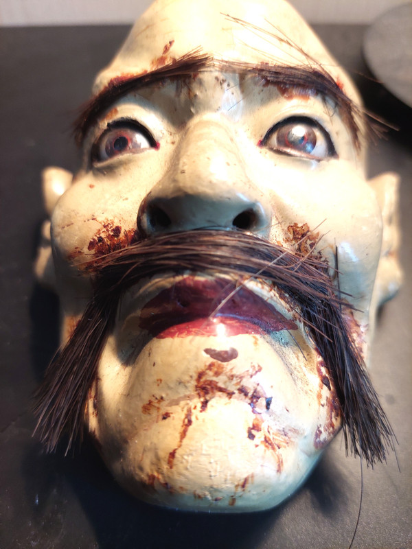 Masque de Nô de théâtre époque fin XIXème siècle