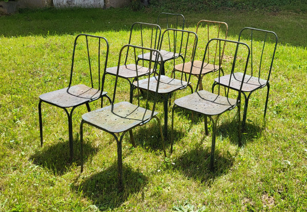 Set di 8 sedie Jardin du Luxembourg