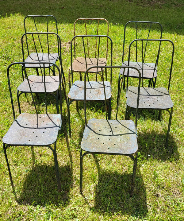 Set di 8 sedie Jardin du Luxembourg