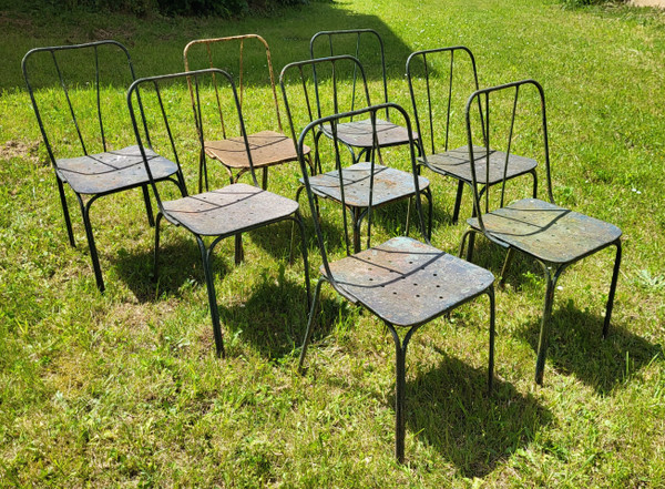 Set di 8 sedie Jardin du Luxembourg