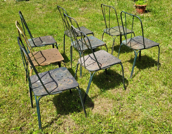 Set di 8 sedie Jardin du Luxembourg