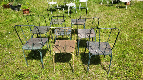 Set di 8 sedie Jardin du Luxembourg