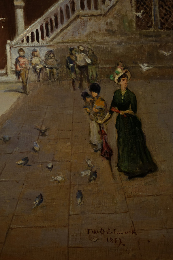 Venise, Palais Ducal, cour intérieure