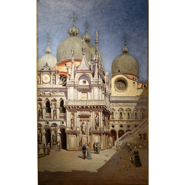 Venise, Palais Ducal, cour intérieure